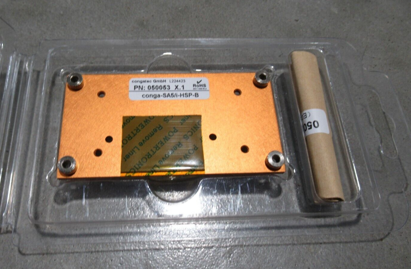 Congatec Conga-SA5/i-HSP-B Heat Sink Heat Spreader SEALED 050053 X.1 *NEW*