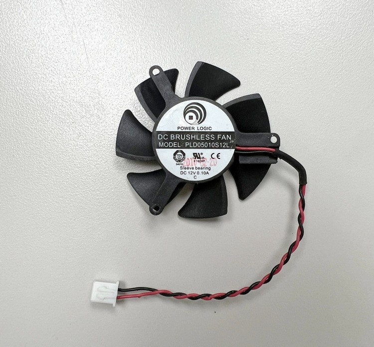 45mm Fan ATI nVIDIA Video Card PLD05010S12L (FY04510H12SAA MGA5012MR-O10) 2 Pin