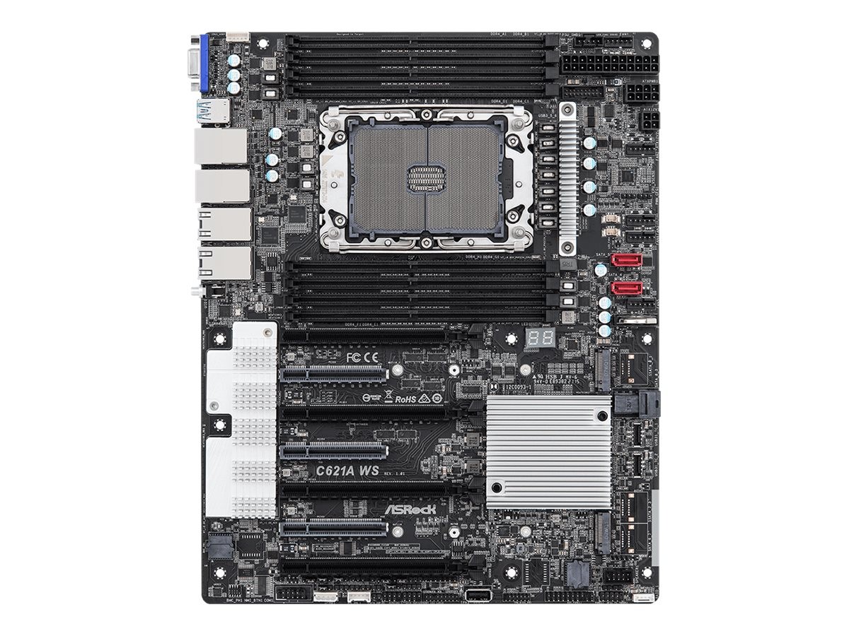 ASRock C621A WS Intel LGA 4189 Intel® Xeon® Intel® Xeon® W 90-MXBGU0-A0UAYZ