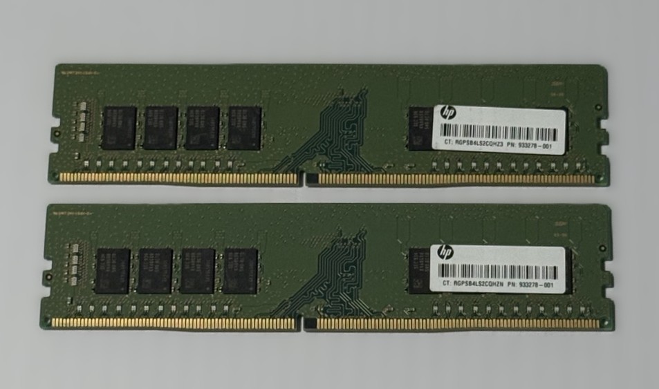SAMSUNG 32GB (16GBX2) 2RX8 PC4-2666V M378A2K43DB1-CTD DDR4 1.2V UDIMM PC TESTED