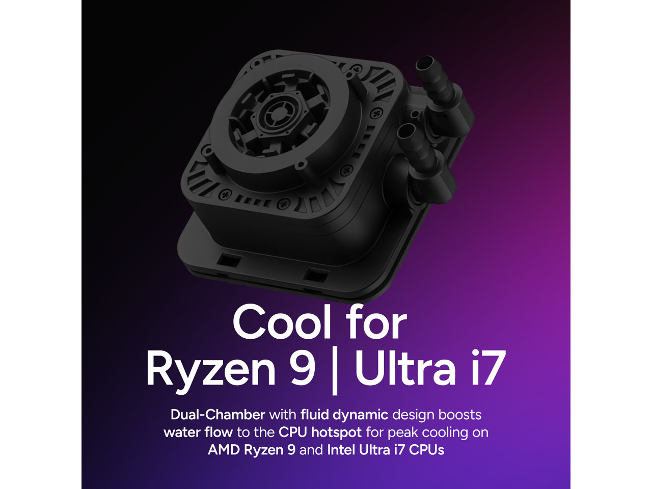 CoolerMaster MasterLiquid ML240 Illusion, Translucent Dome, 3rd Gen Dual Chamber