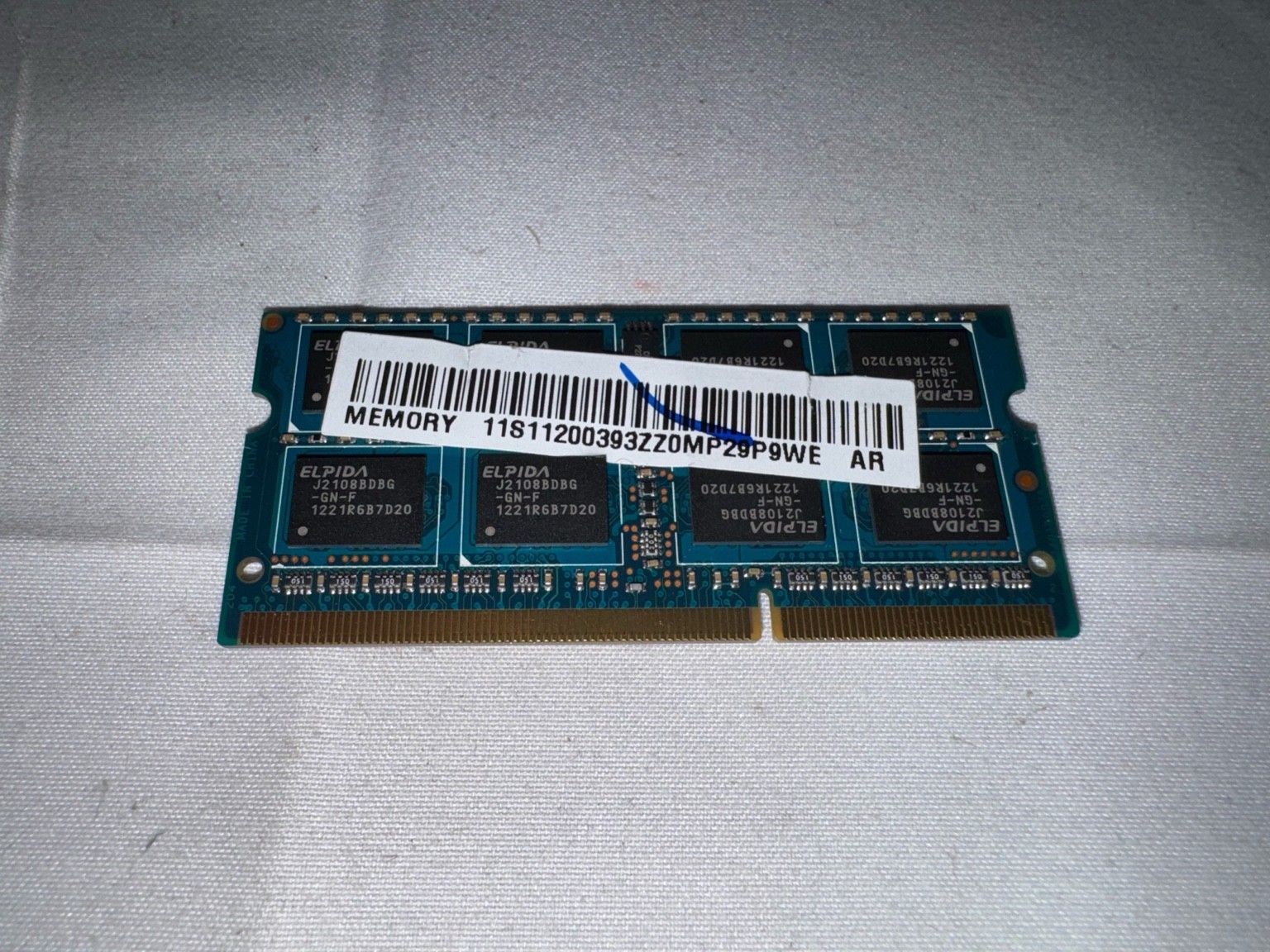 Ramaxel 4GB DDR3 1600MHz PC3-12800 SO-DIMM Laptop Memory Module untested