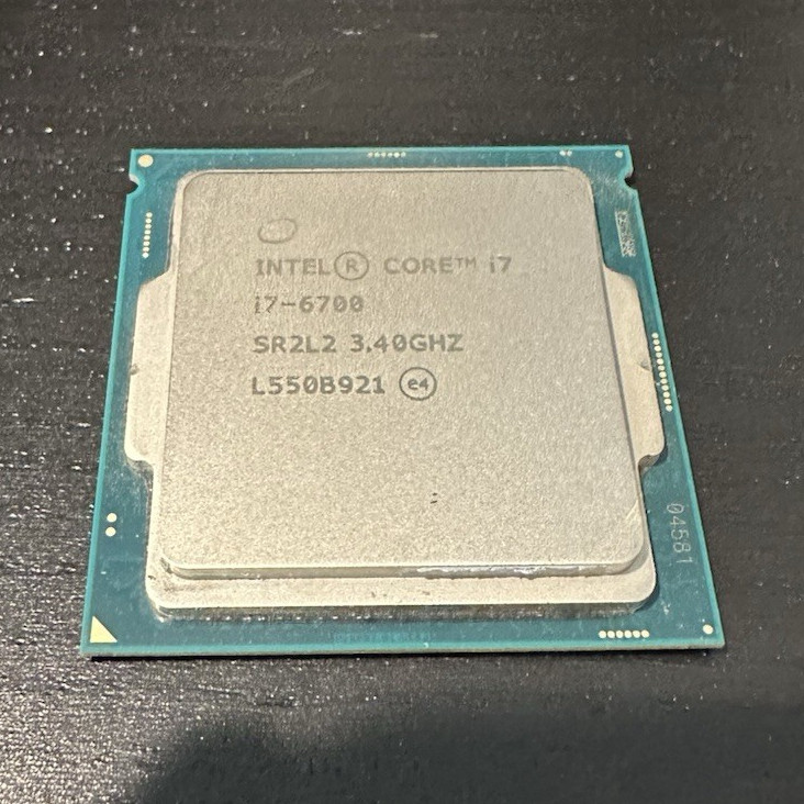 Intel Core i7-6700 SR2L2 3.40GHz 4-Core LGA1151 CPU 8MB L3 8GT/s