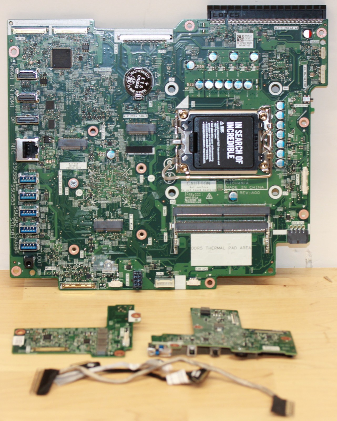 OptiPlex 7420 All-in-one Motherboard Dell 3VWD3 with daughterboards