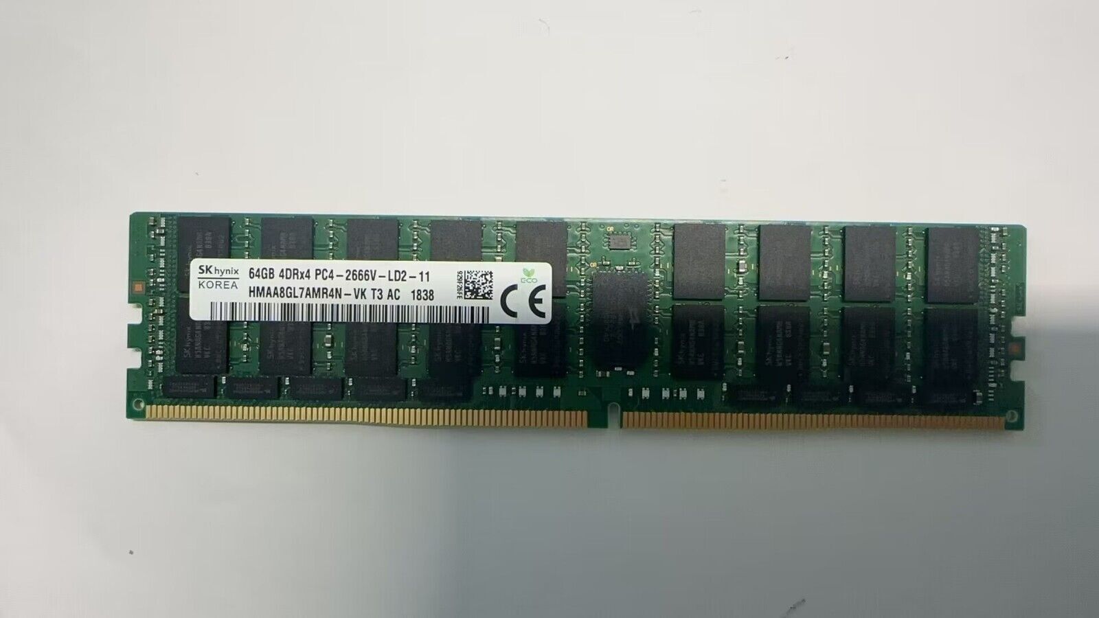 Hynix HMAA8GL7AMR4N-VK 64GB 4DRX4 PC4-2666V ECC LRDIMM DDR4-21300 Server Memory