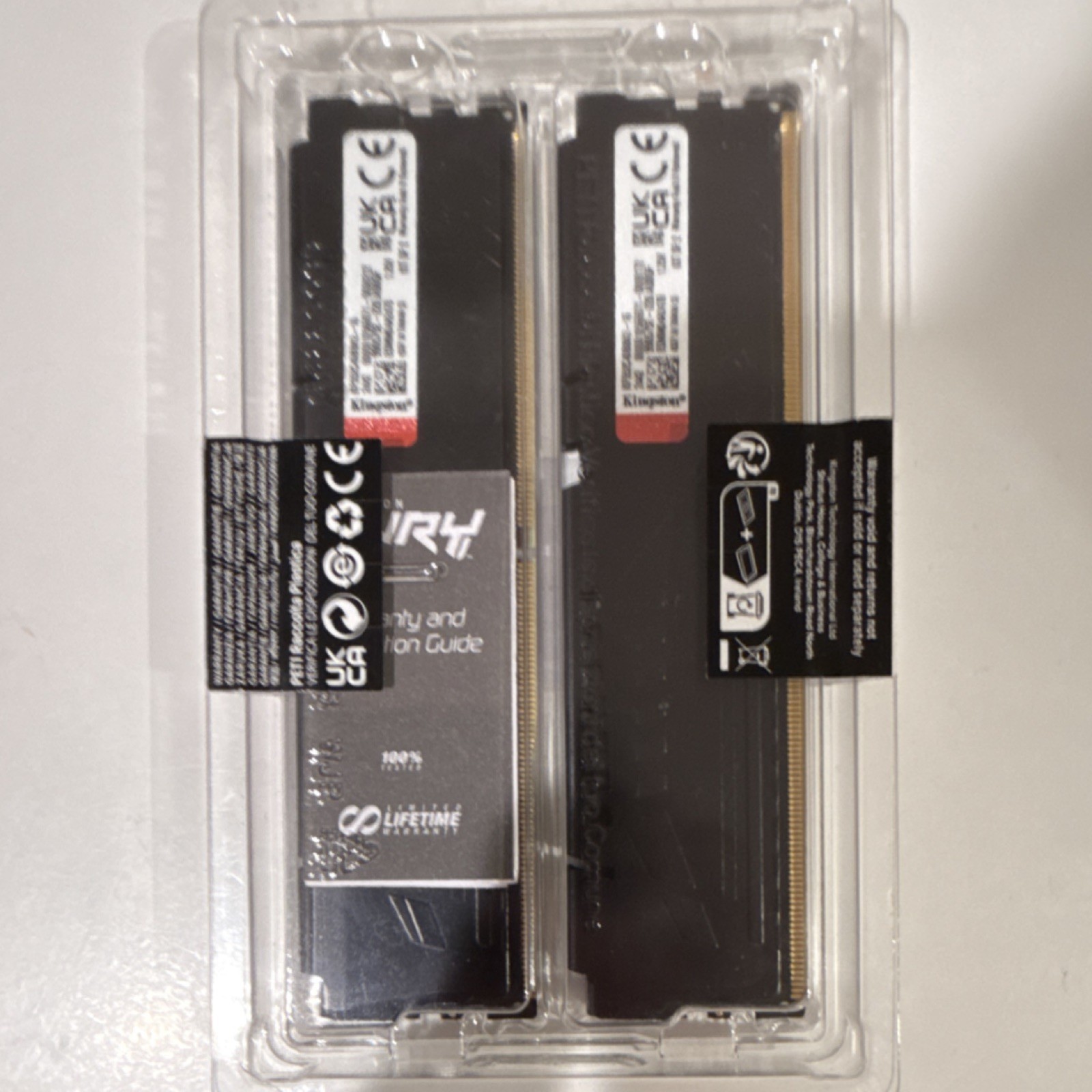 Kingston FURY Beast 16GB (2x8GB) DDR5-5200 288-Pin DIMM Intel XMP