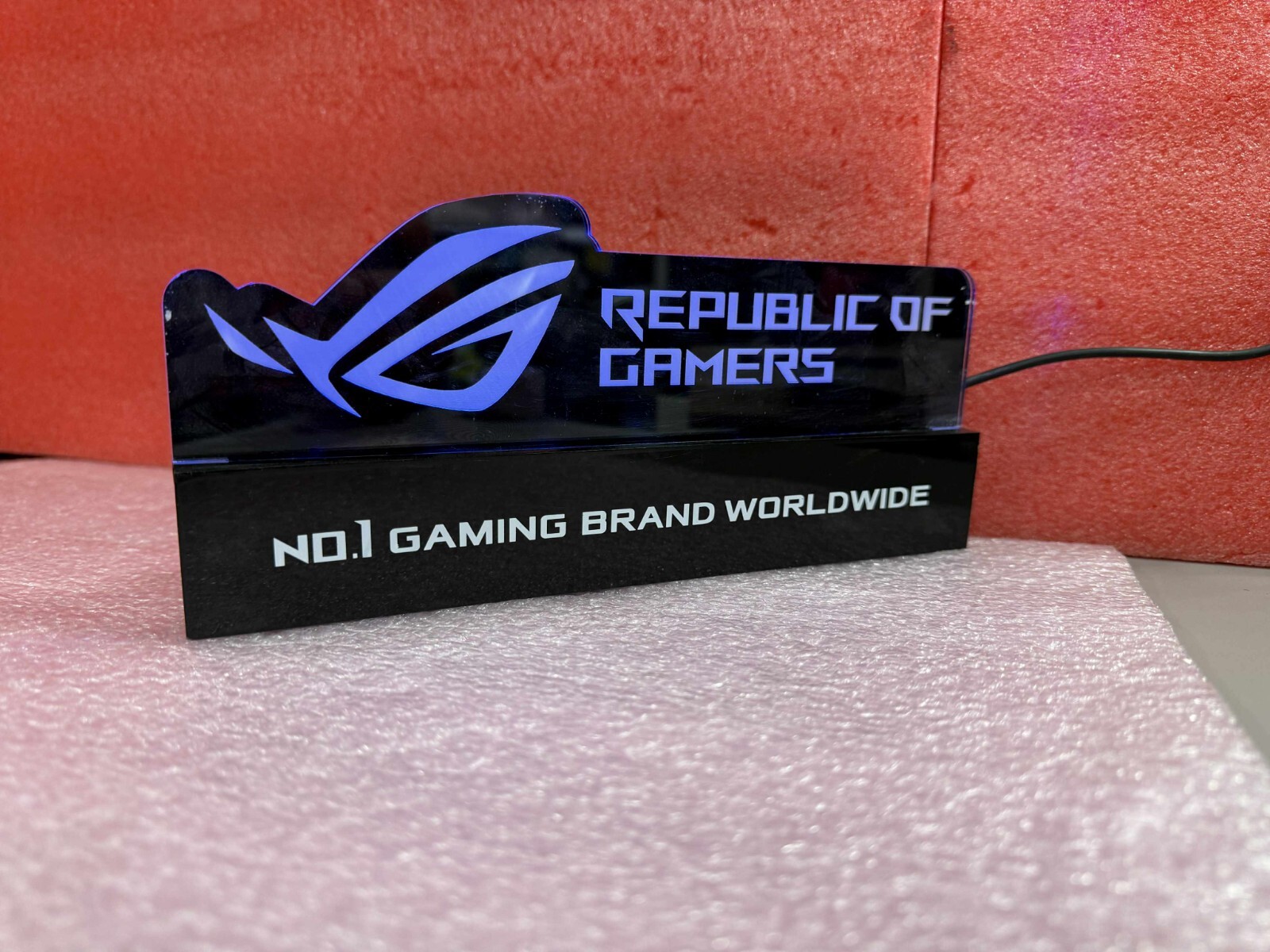 ASUS ROG LED STAND EMBLEM LOGO MULTICOLOR USB 2.0