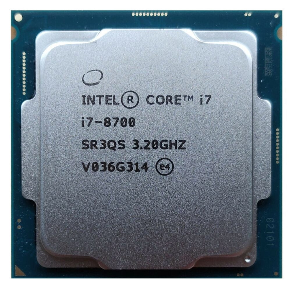 Intel Core i7-8700 Processor (3.2 GHz, 6 Cores, LGA 1151) – SR3QS