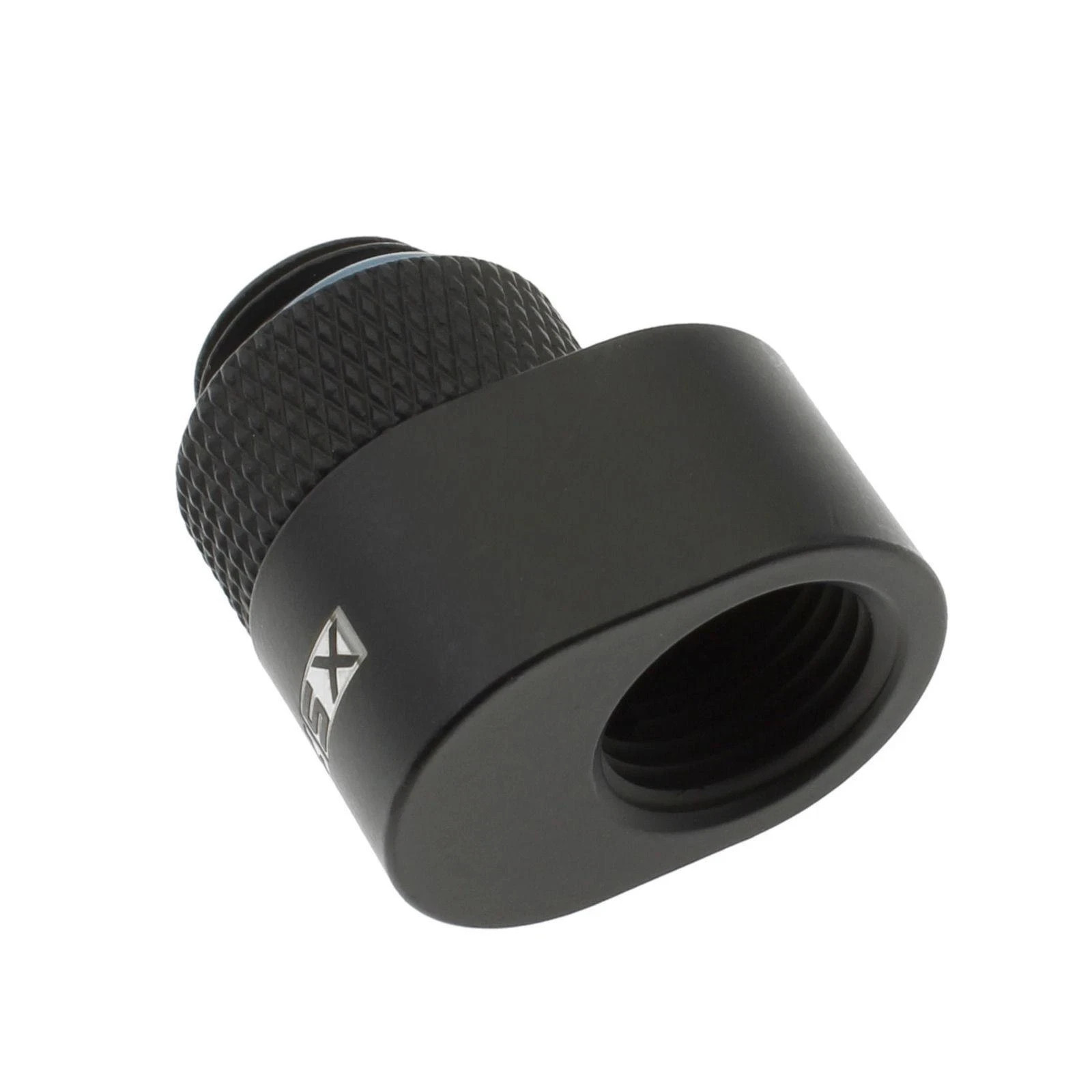 XSPC G1/4″ Rotary 7mm Offset Adapter Fitting, Matte Black