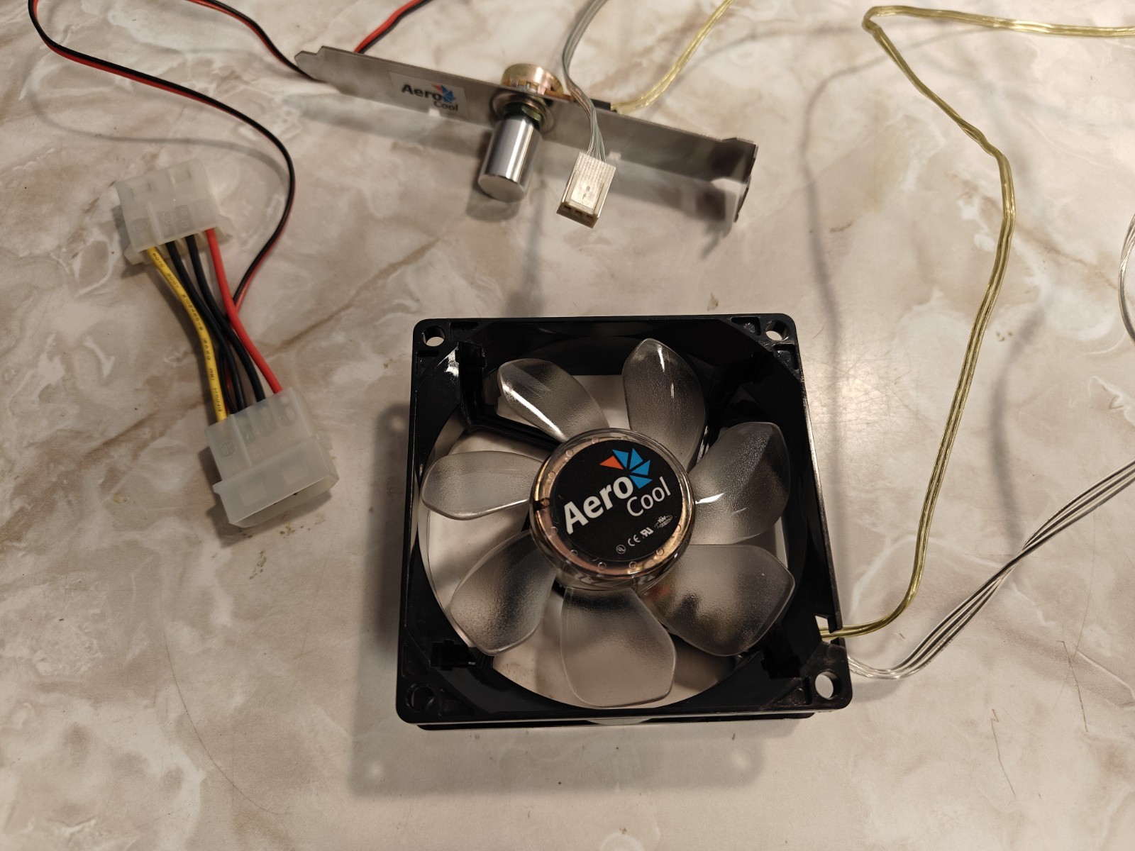 AeroCool 80mm fan with control