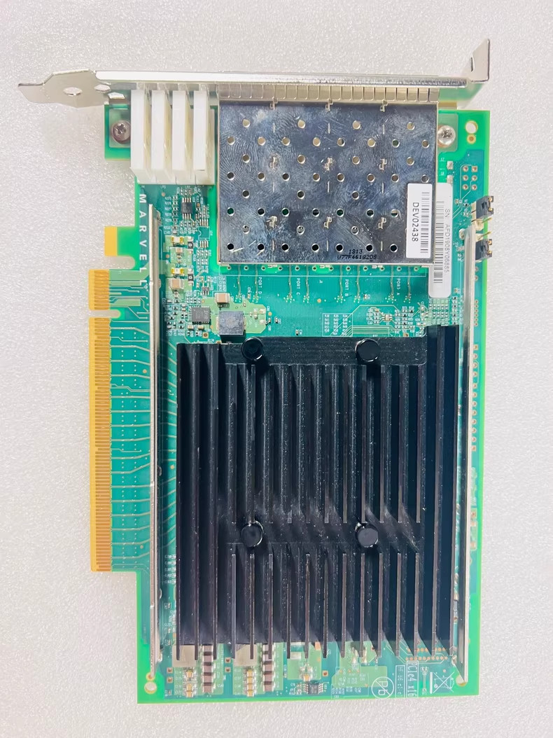 QLOGIC QLE2774-SR 32Gbps Quad Port FC PCI Express HBA Spot Goods USED US FREETAX
