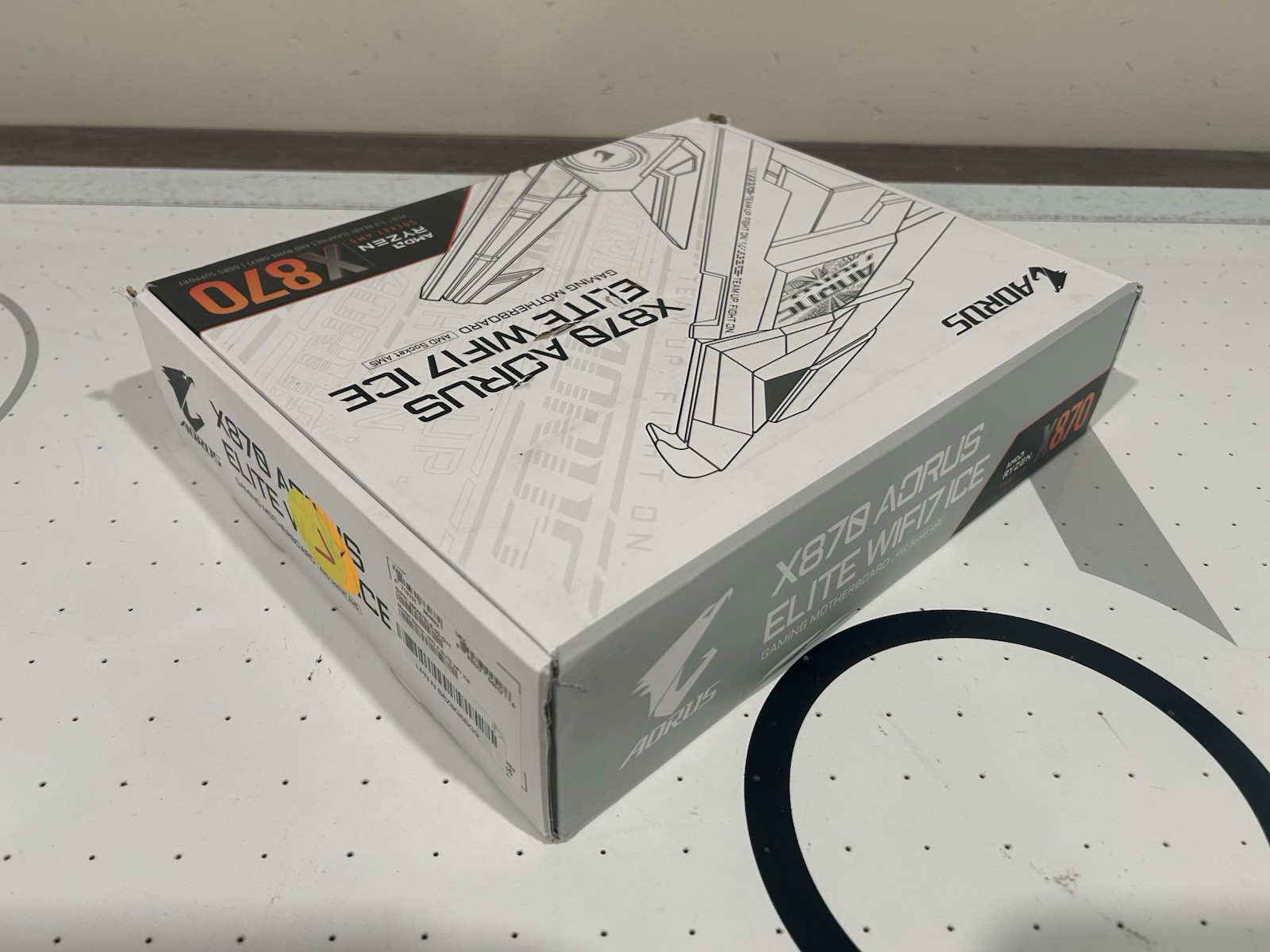 Gigabyte X870 Aorus Elite WiFi 7 ICE AMD Socket AM5 Gaming UNTESTED PARTS/REPAIR