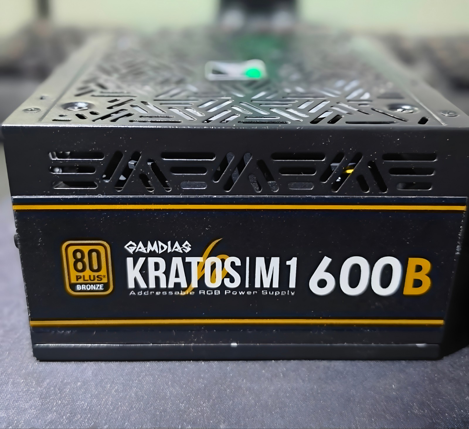 GAMDIAS KRATOS M1-600B 600W 80 Plus Bronze ATX Gaming Power Supply RGB