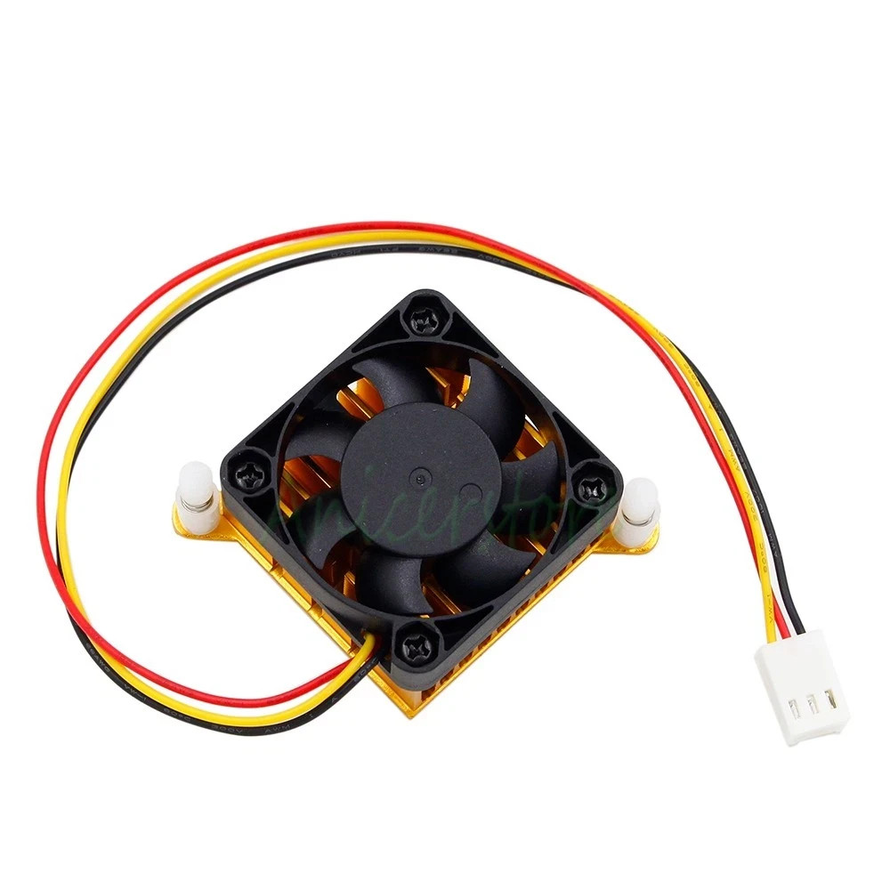 Aluminium Heatsink Fin Cooler 40mm Fan For PC Northbridge Chipset Cooling