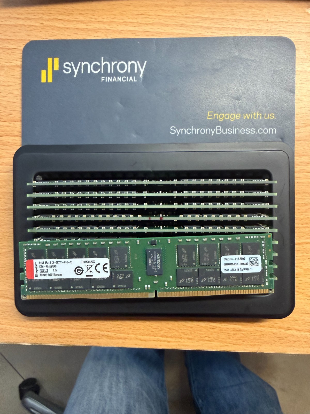 Kingston 64GB RAM KSM29RD464MER 2Rx4 DDR4 2933MHz Server Memory Mac Pro G2U