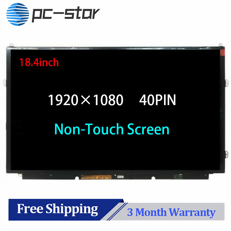 New 18.4”LTM184HL01 40Pins 1920×1080 FHD Glossy 60HZ For Dell Alienware M18x