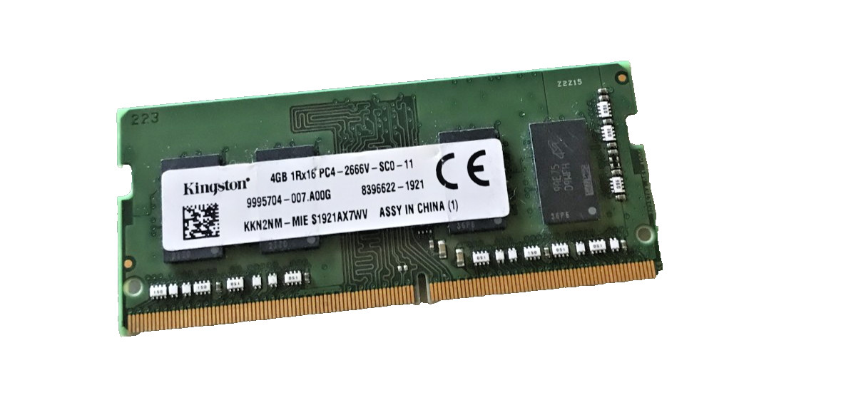 Kingston 4GB 1Rx16 PC4-2666V SODIMM Memory KKN2NM-MIE