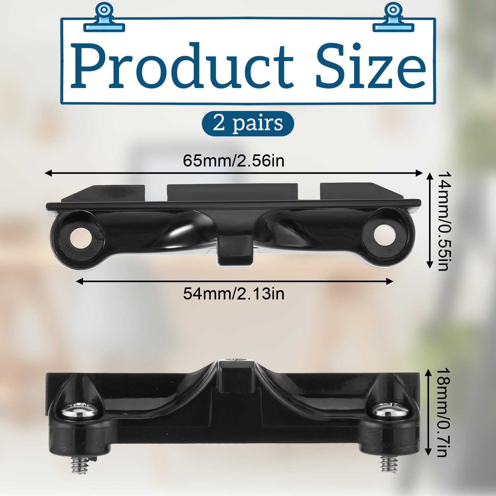 CPU Fan Bracket for AM4 Backplate, 2 Pairs Set with Screwdriver…