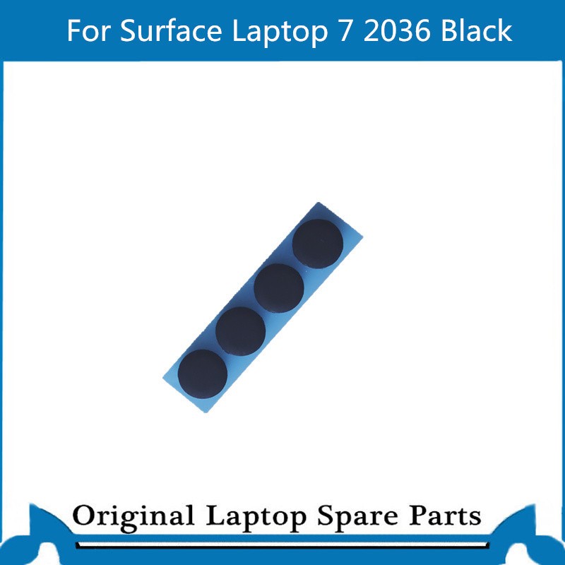 4pcs New For Surface Laptop 7 2023 Rubber feet Black