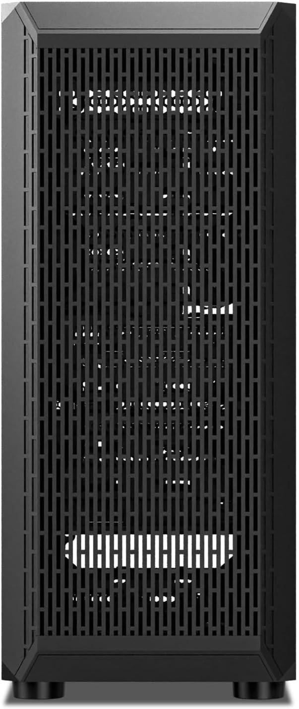 Durable Mid Tower Case with Efficient Airflow & Support for 3.5-Inch Drives