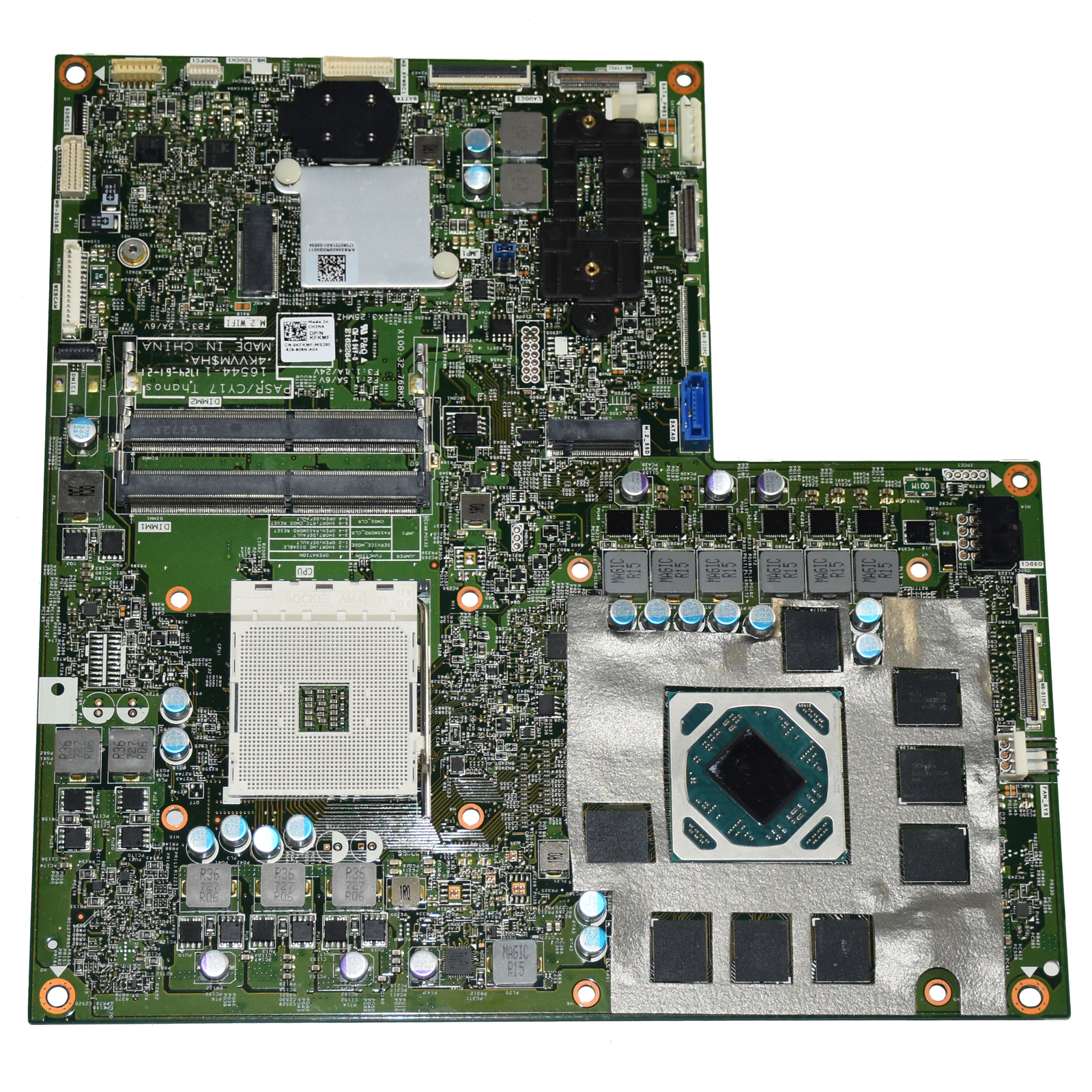 Dell Inspiron 27 7775 AIO Motherboard Socket AM4 DDR4 RX580 8GB GPU KFKMF