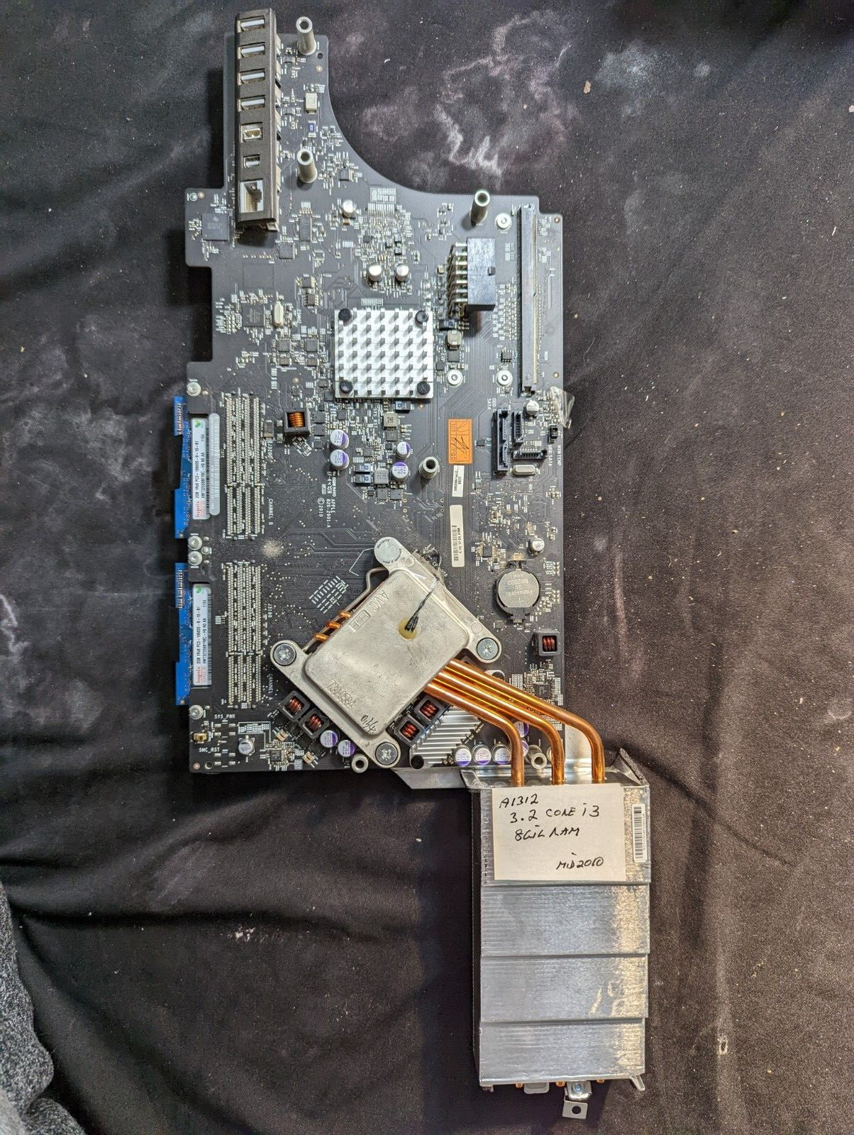 Apple iMac A1312 Mother Board 3.2Ghz core i3 8GB