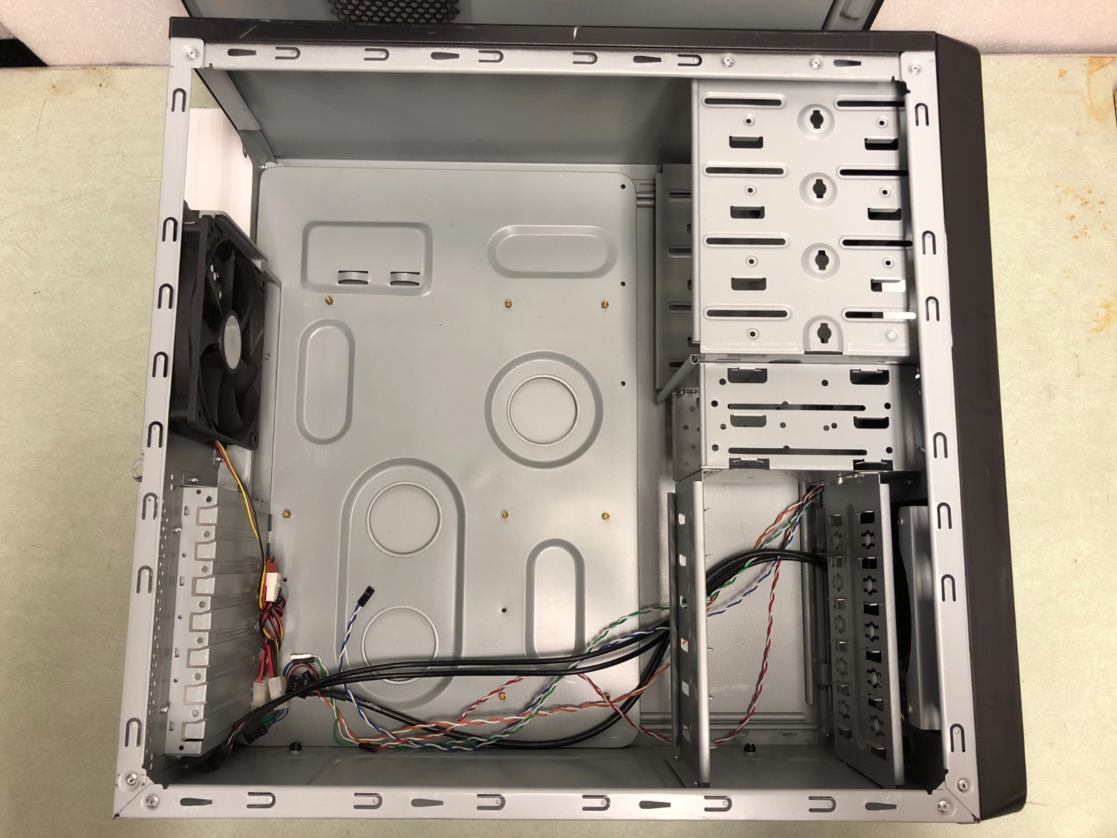 Cooler Master Elite 310 Black & Blue, Steel ATX Mid Tower Computer Case 2 – Used