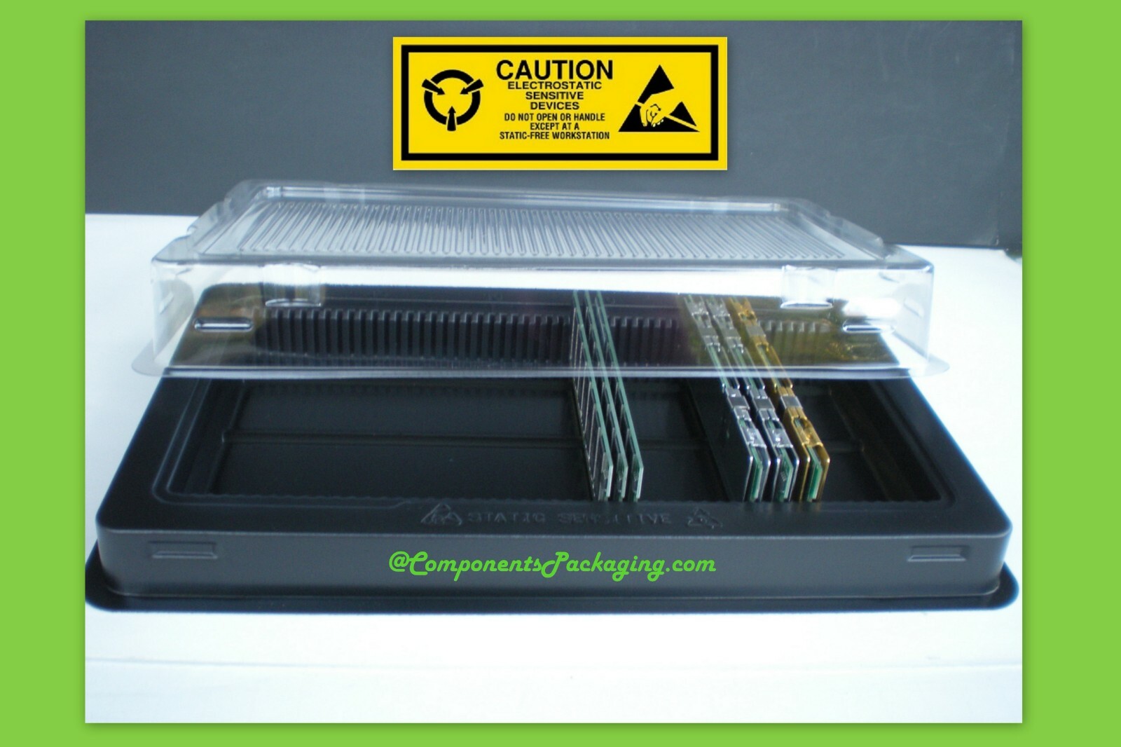 5 Trays for DDR4 DDR3 DDR2 RAM Memory Case PC Server DIMM Modules Fits 250 New