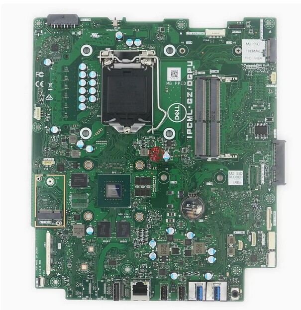 For Dell 7480 All-in-One Motherboard IPCML-GZ/DGPU PT5CF 0PT5CF Test Work