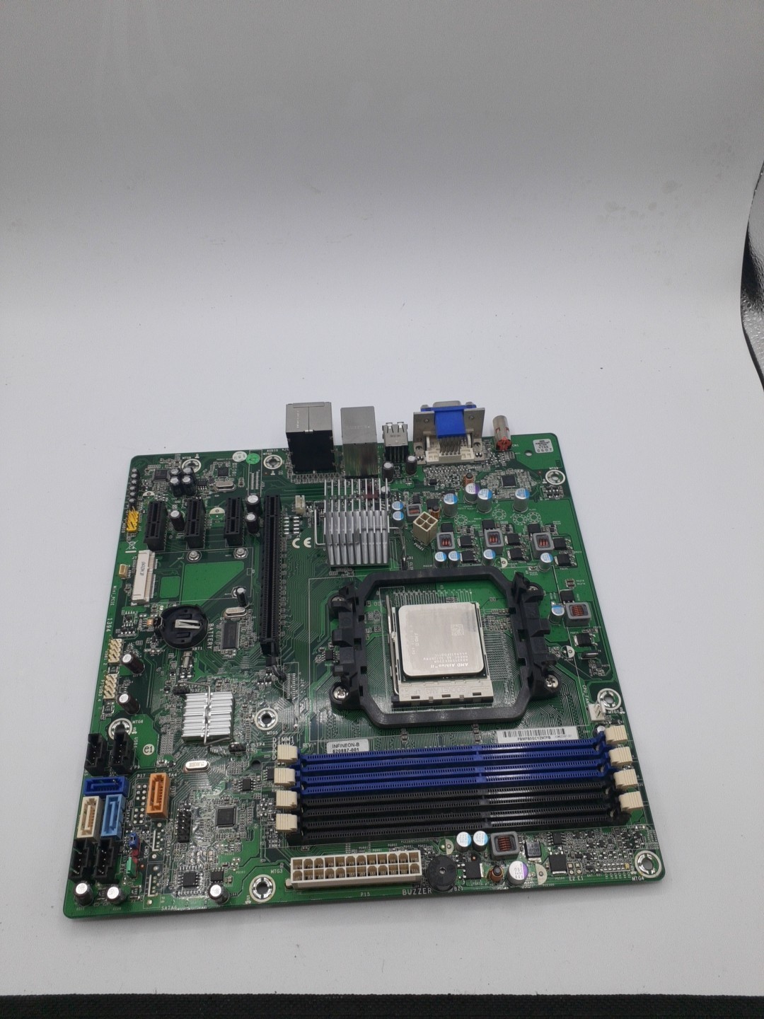 HP Infineon B 620887-001 Rev 0G Motherboard AMD ATHLON ADX2550CK23GM