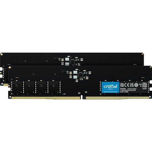 Crucial RAM 64GB Kit (2x32GB) DDR5 5600MHz Desktop Memory CT2K32G56C46U5