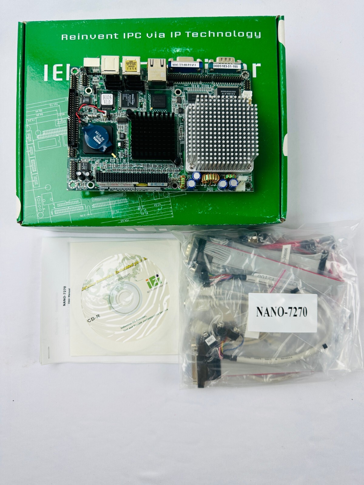 IEI NANO-7270-600-R10 CPU Board