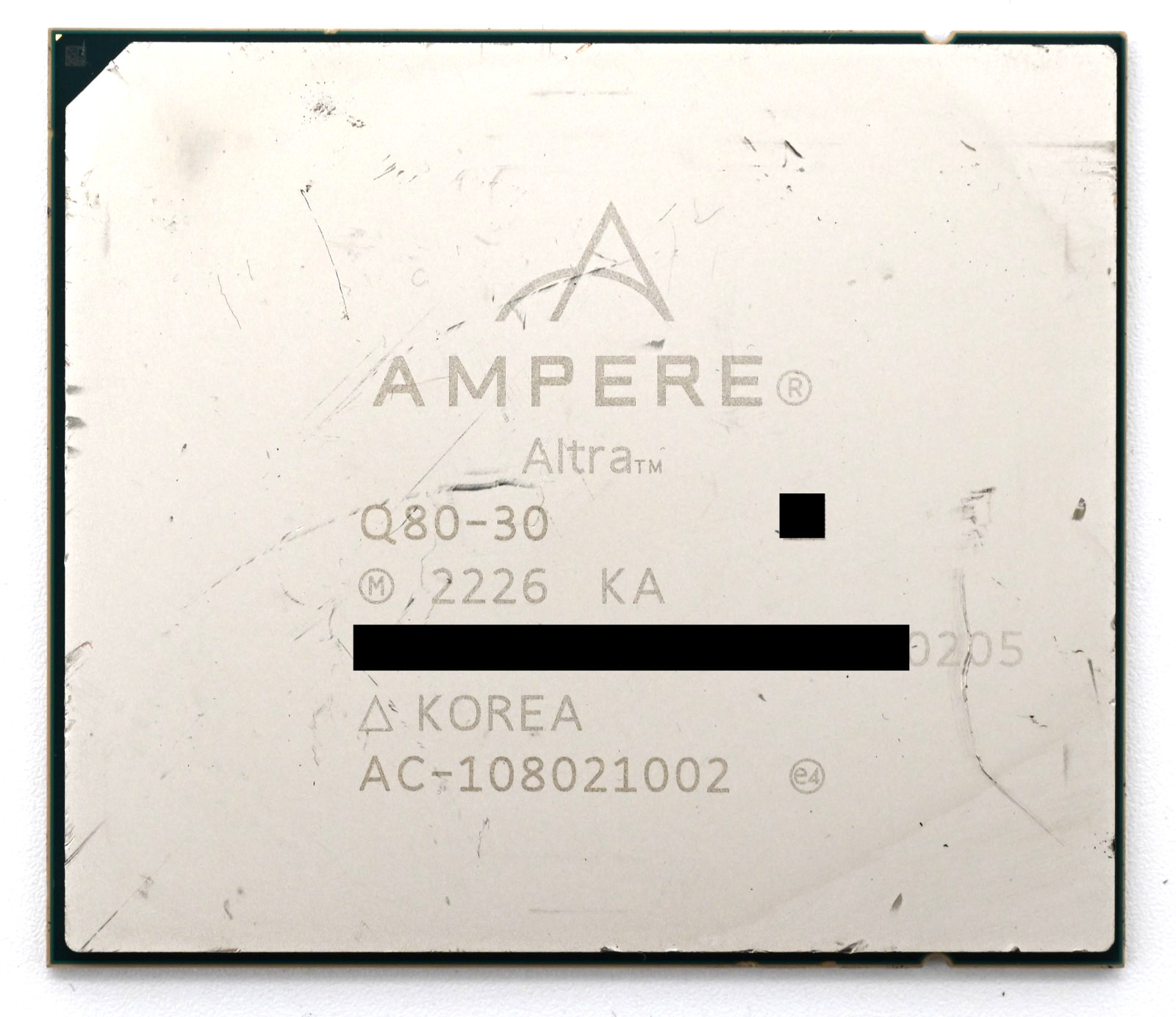 Ampere Altra Q80-30 80-Core 3.00GHz Server CPU ARM Processor AC-108021002