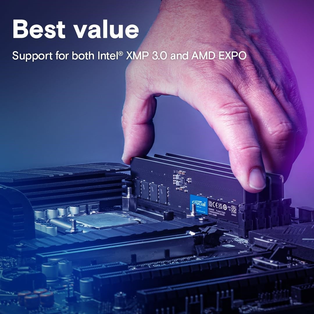 Micron 16GB DDR5 SDRAM Memory Module CT16G56C46U5