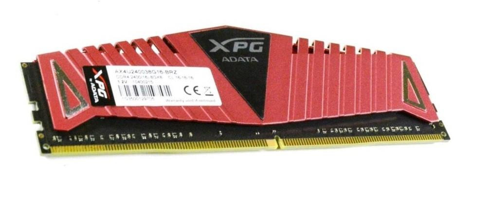 XPG AX4U240038G16BRZ DDR4 SDRAM 8GB (1x8GB) 288-Pin UDIMM Desktop Memory 2400MHz