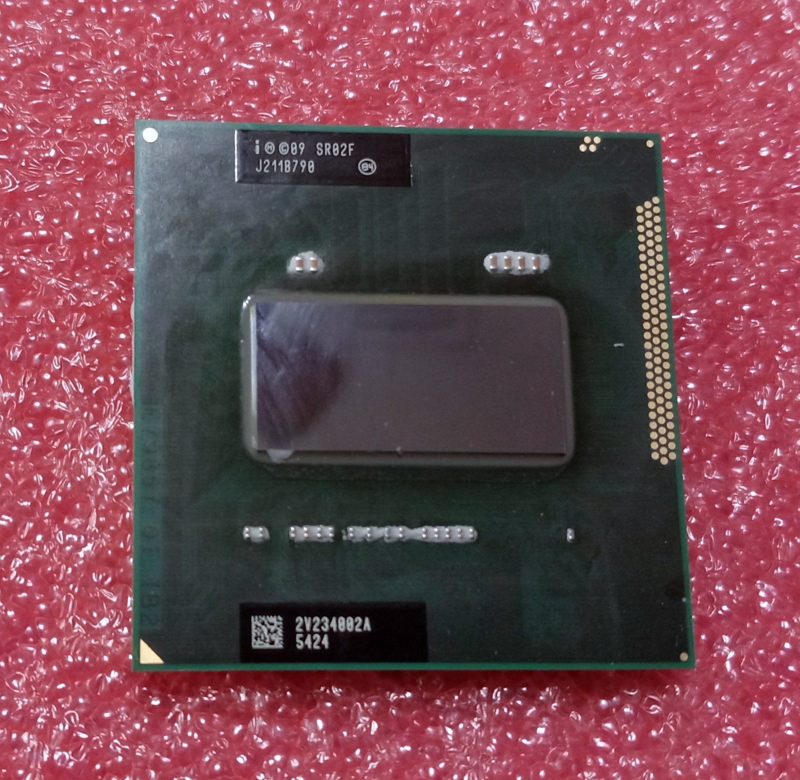 Intel SR02F I7-2960xm 2.7Ghz extreme processor cpu Sandy Bridge G2 working
