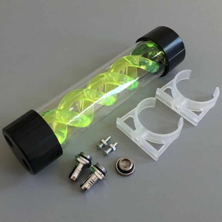 Computer water cooling diameter 4.5CM length 20CM T water tank + outer 9.2 plug