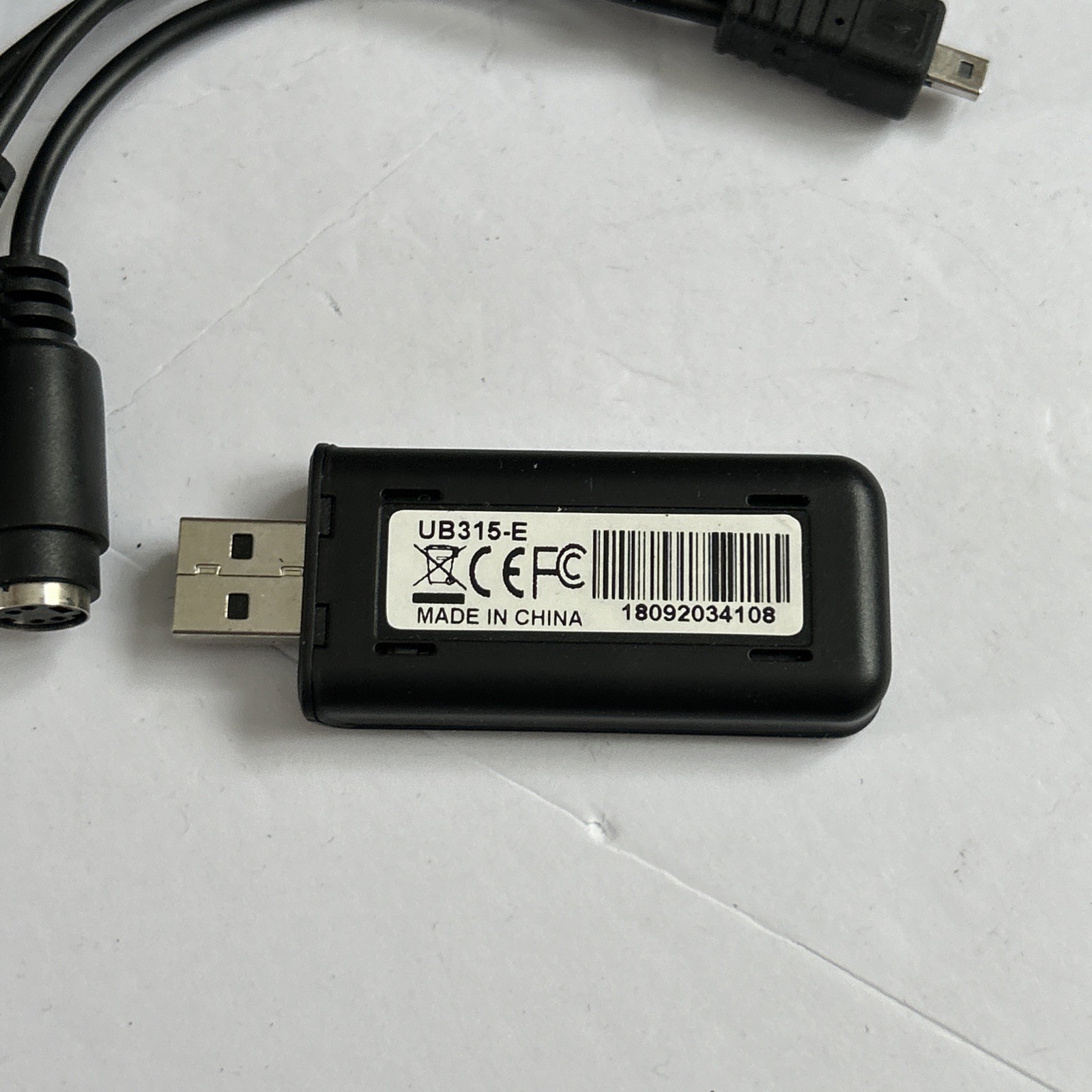 ROXIO Video Capture USB-UB315-E Ver3 Composite RCA and S-Video