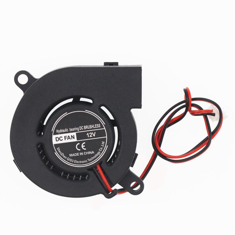 6025 Radial Turbo Blower Fan Mini Brushless Cooling Fan DC 5/12/24V 3000-6000RPM