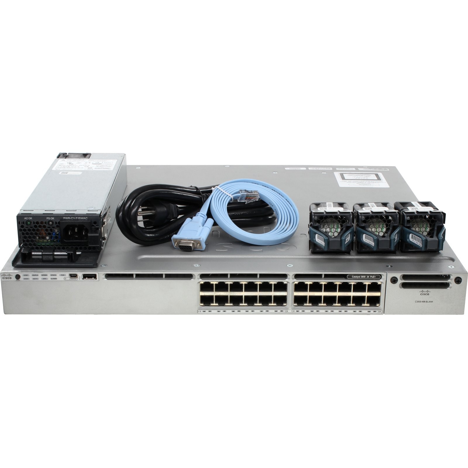 Cisco Catalyst WS-C3850-24P-L 24P 1GbE 435W PoE+ Switch