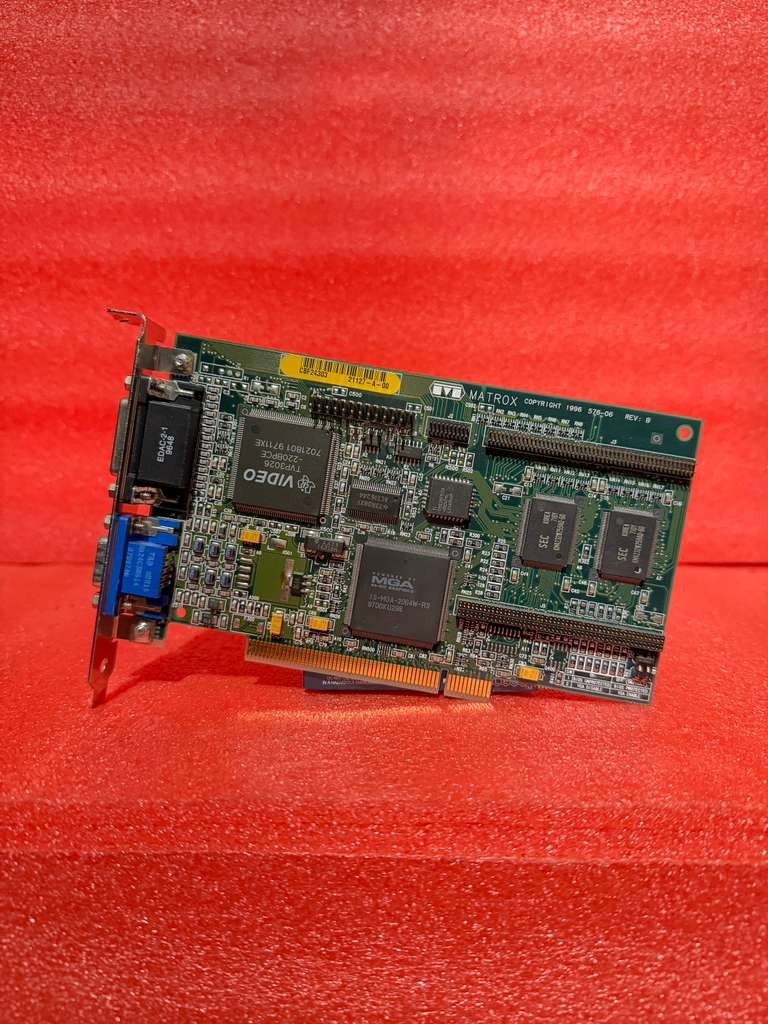 Matrox Millenium MGA-MIL/2BN 2mb Wram PCI Video Graphics Card
