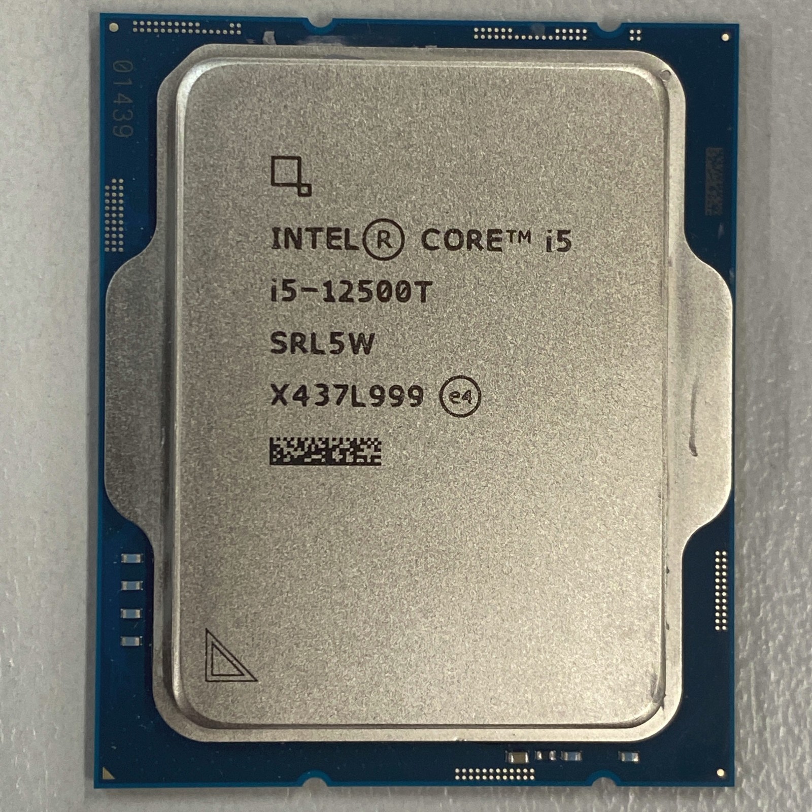 Intel Core i5-12500T 4.4 GHz 6 Core CPU 18 MB Cache LGA1700 Processor SRL5W