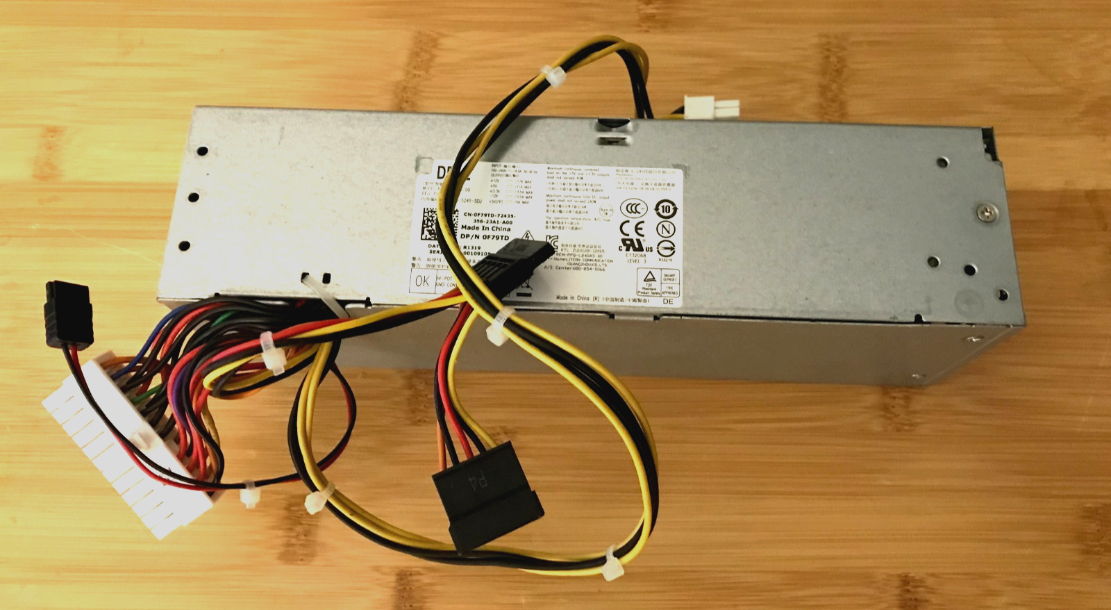 Dell Desktop Power Supply – Damaged AC Socket – L240AS-00 F79TD PS-5241-5DJ – AS