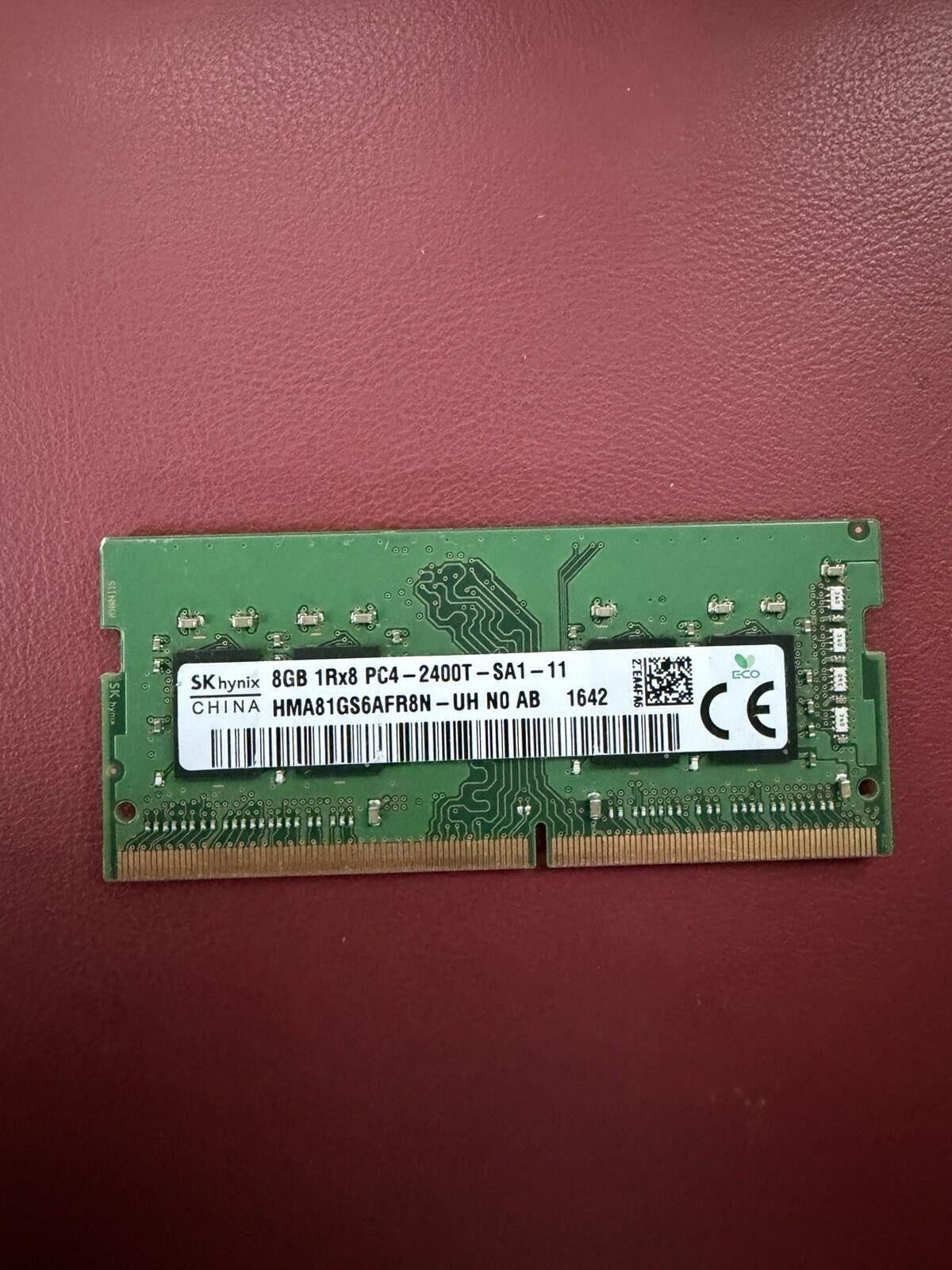 Sk Hynix 8GB PC4-2400T PC4-19200 DDR4 2400 MHz 1.2V CL17 Laptop RAM Memory