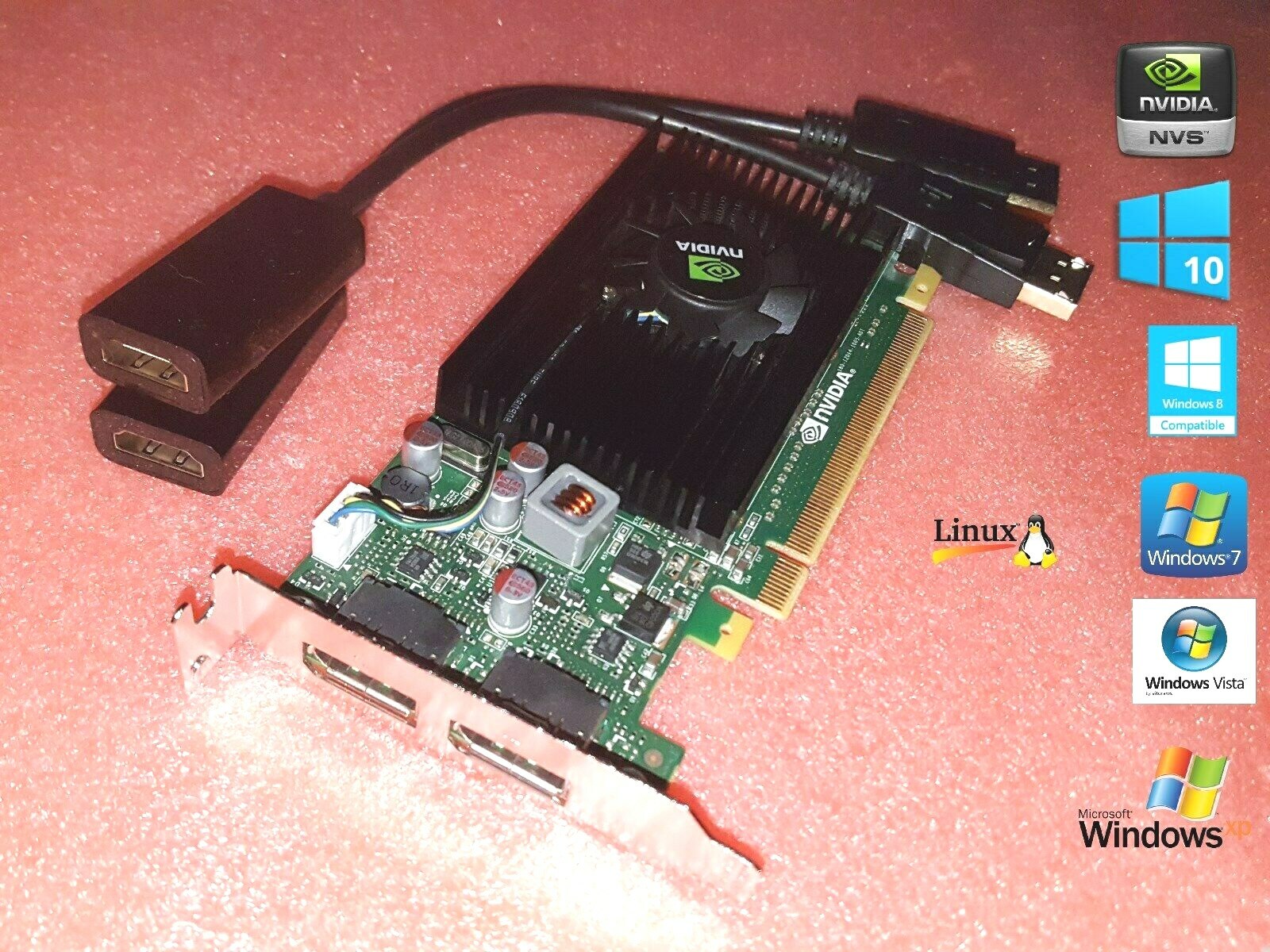 Dell Inspiron 3250 3268 3647 SFF Video Card w/ Dual HDMI Output