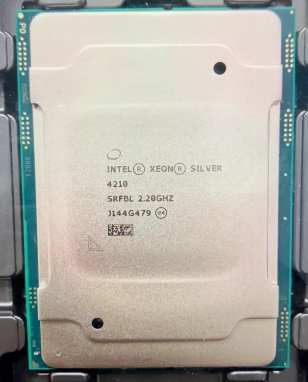 Intel Xeon Silver 4210 SRFBL 2.20GHz 10-Core 13.75MB LGA3647 CPU Processor