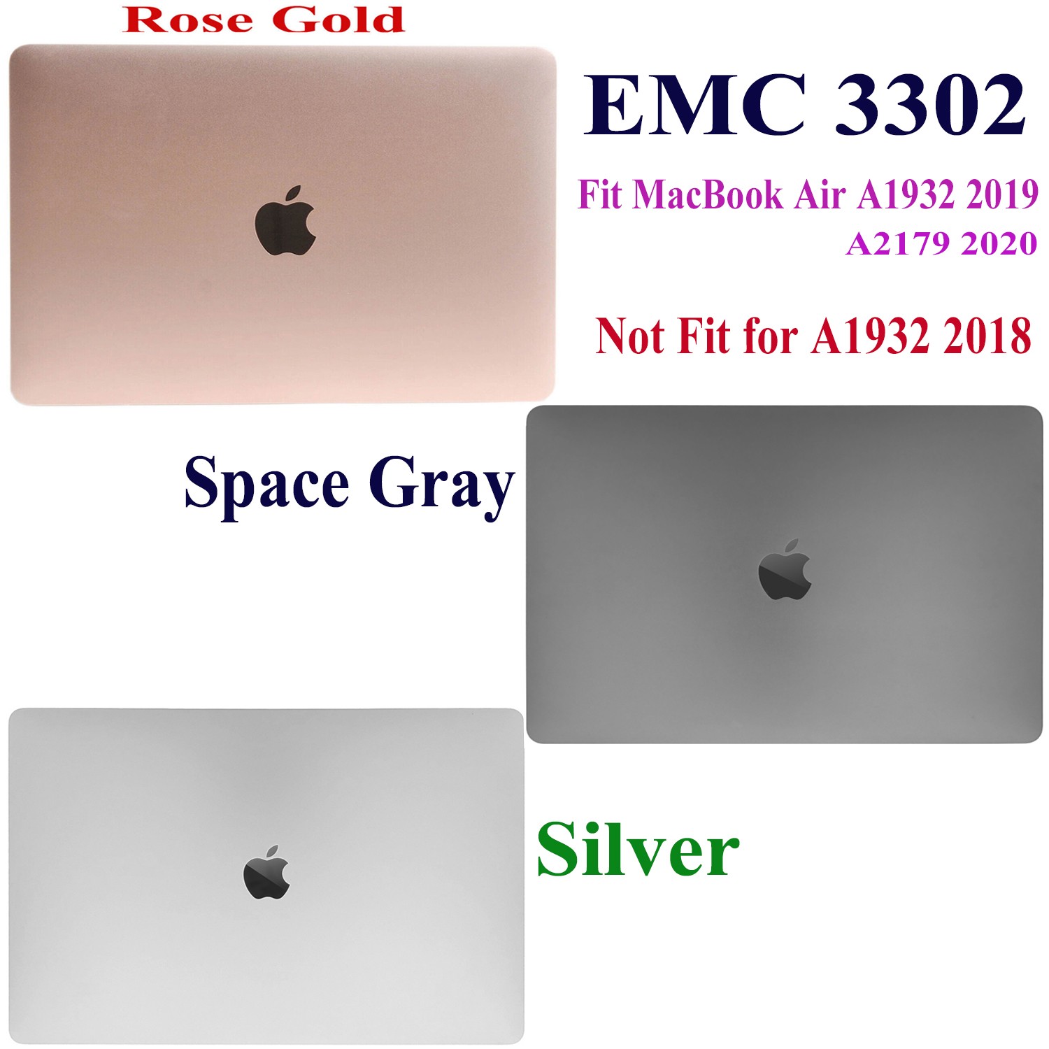 661-15389 LCD Complete display for MacBook Air Retina 13.3 2020 A2179 Space Gray