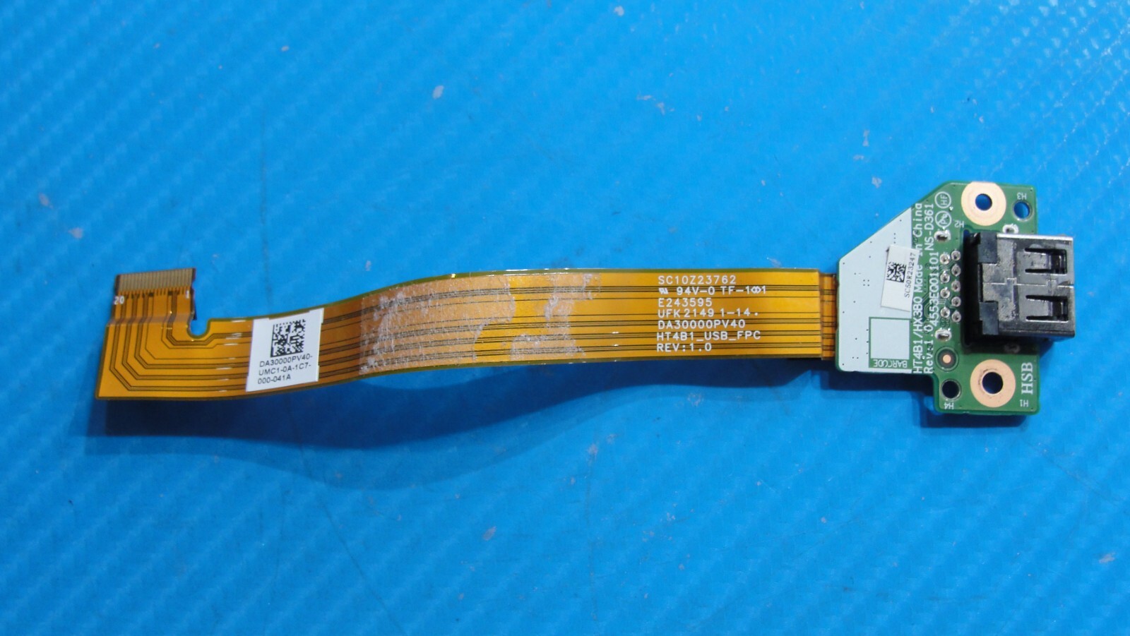 Lenovo ThinkPad T14s Gen 2 14″ Genuine Laptop USB Port Board w/Cable NS-D361
