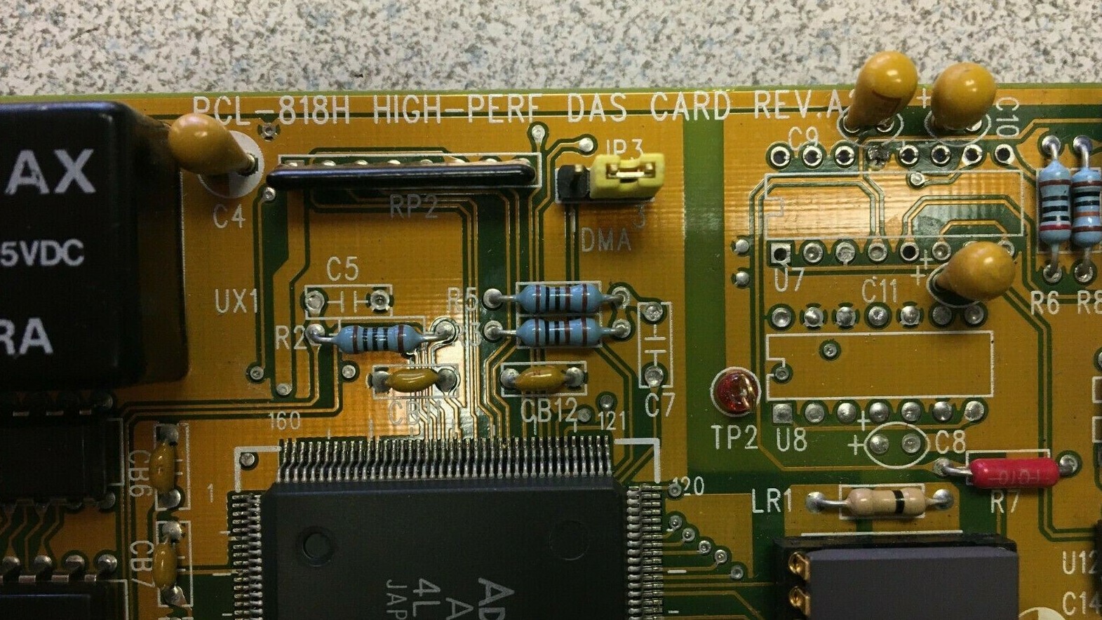 Advantech PCL-818H Rev A2 High Performance DAS Card 1903818H10, ship today