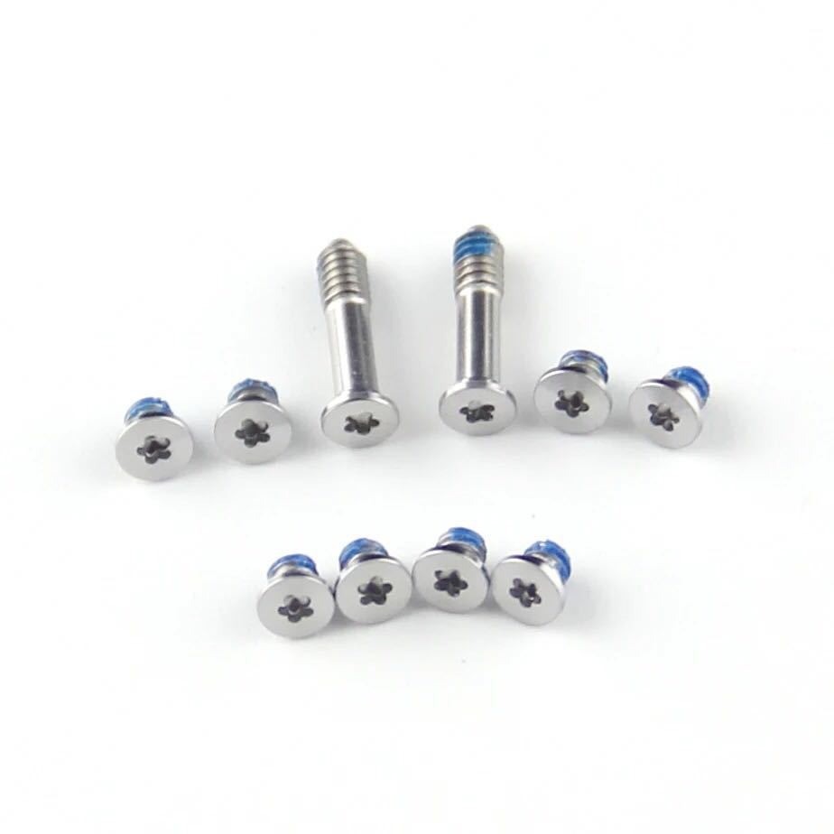 10 Pcs/1 Set Bottom Base Screws Set For MacBook Air A1369 A1466 A1370 A1465